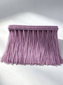 Soft And Smooth Tassel Trim, Solid Color Tassel Ribbon, Suitable For DIY Sewing, Dresses, Latin Dance Costumes, Curtains And Home Decor, Multiple Colors Available - Multicolor - View 13
