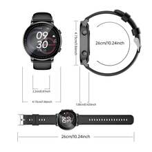 New Unisex Sports Smart Watch, Wireless Calling And Message Notification, Pedometer, Calorie, Distance Tracking, Multiple Sports Modes, Music Control, Remote Camera, Alarm Reminder, Silicone Strap, USB Charging Multifunctional Smart Watch, Holiday Gift - View 8