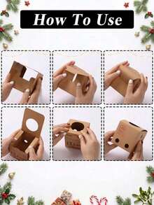 1set Christmas Elf Arrival Box, With Seating Card Written I'm Back, Elf Party Props, Christmas Party Supplies, Holiday Gifts, Surprise Props, Dolls Not Included - Elf Arrival Box - View 5