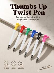 Ballpoint Pens - Thumb Pen - View 1