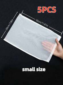 Strainer Filter, Fabric Filter Bag, Modern White Multi-Functional Kitchen Mesh Bag, Reusable Fine Mesh Nylon Filter Bag For Brewing, Nuts, Soy Milk, Milk - Easy To Filter And Strain Kitchen Tool, Reusable Fine Mesh Nylon Filter Bag For Brewing And Nut Milk, Random Color And Style - Multicolor - View 16