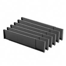 4/6/12pcs Retractable Drawer Dividers, Adjustable Kitchen Drawer Separators For Utensils Cutlery, Cabinet Drawer Storage Organizer For Kitchen Gadgets - View 8