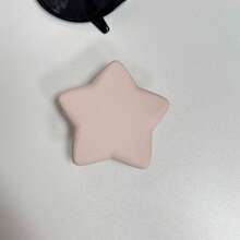 Liquid Silicone 3D Star & Heart Phone Grip Stand, Adhesive Expandable Portable Desktop Stand, Solid Color Minimalist Back Mount Stand, Foldable Multi-Function Phone Stand, Portable Air Cushion Phone Stand, Expandable Desktop Stand Slouchy Stand, Push-Pull Phone Grip Phone Accessory - Star Design - View 16