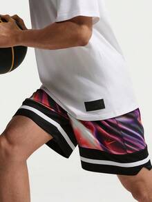 Nike Men's AS M NK DF 8IN CHBL AOP SHRT Knit Shorts IR6283-100 - Multicolor - View 3