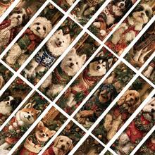 30pcs Christmas Dog Bookmark,Retro Festival, Teacher's Day, Suitable For Readers And Birthday Bookmarks - 1 Set - View 4