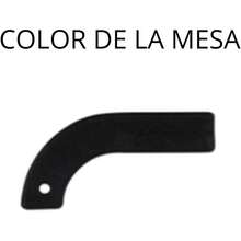 Mesa Tera Cuadrada Negra 80x80 cm para Interior y Exterior - Gris - Ver 4