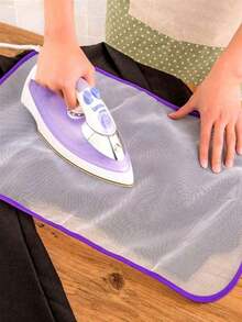Premium Heat-Resistant Ironing Board Cover, For Steam Irons, Durable Slip-On Protective Cover, Quick Installation Design, Suitable For Household Items, Travel Essentials, Dormitory Storage, Protects Household Ironing Boards, Fits Most Fabric Types - Multicolor - View 5
