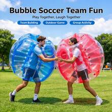 Inflatable Bumper Ball, PVC Bubble Soccer Body Zorb Ball Wearable Outdoor Bumping Collision Game For Adults Family Team Building, Creative Birthday Gift Party Favor Backyard Lawn Game Present - Multicolor - View 8