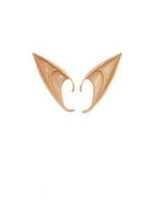 2pcs Elf Ears, Soft Pointed Ears For Cosplay, Magic Makeup Ball Vampire Ear Accessories (Suitable For Halloween/Christmas) - Multicolor - View 7