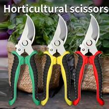 Ergonomic Handle Professional Heavy-Duty Pruning Shears, Suitable For Trimming Thick Branches, Flower Arranging, Landscaping, Garden Pruning, Random Color, Sharp, Durable, Labor-Saving Cutting And Gardening Tool, Ideal Gift - Multicolor - View 2