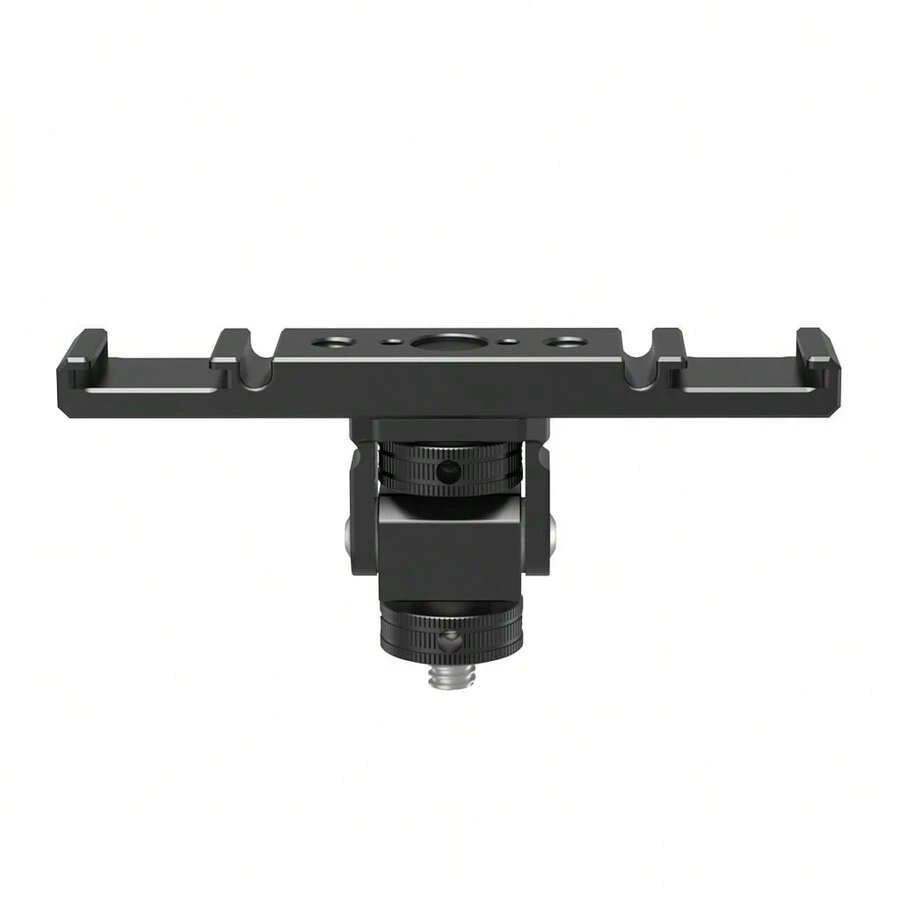 Cold Shoe Mount Extension Bar Microphone Holder LED Light Bracket, Compatible With 13 Osmo Action 5pro Camera Cage Phone Mount - View 1