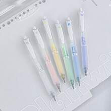 6pcs Acrylic Neutral Pens DIY Colorful Painting & Writing Pens Retractable - Multiple Styles - View 3