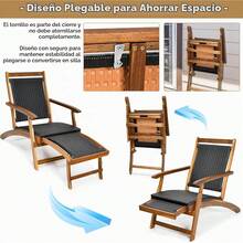 Beach Chairs - Brown - View 6
