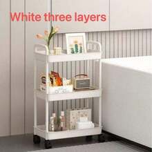 1pc 2-Tier Cosmetic Storage Rack, Cosmetic And Skincare Storage Box, Skincare, Body Wash, Sunscreen Storage Box, Vanity Storage Basket, Bathroom Storage And Organization, Home Decor, Back To School Supplies, Bedroom Decor, Back To School - Multiple Styles - View 6