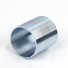 1pc Metal Rainbow Ring Mini Colorful Metal Rainbow Ring Toy Spring Magic Spring Rainbow Ring - Multicolor - View 5