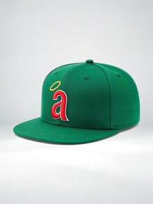 1pc Unisex" A "Embroidery Baseball Cap, Adjustable Design, Sun Protection Hat Suitable For Hiking, Mountaineering, Travel , Outdoor Activities - Multi-color - View 5