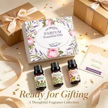 gzoliya Set Minyak Esensial 3 Buah 10ML untuk Diffuser, Humidifier, Pembuatan Wewangian DIY, Pembuatan Sabun dan Lilin, Cocok untuk Hadiah dan Pengharum Ruangan - Gardenia, Freesia, Mawar - View 10