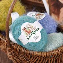 Luxury Large Bag, 15pcs, Mohair Blend Yarn, Soft And Skin-Friendly, Non-Irritating, Suitable For Knitting Sweaters, Vests, Cardigans, Hats, Shawls, Capes And More - Alpaca Horse 15-pack - View 5