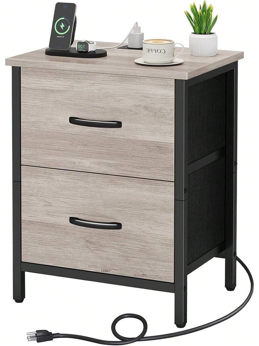 Sofa & Console Tables - Light Grey - View 1