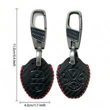 Durable PU Leather Car Key Cover, Remote Key Shell Protector, Suitable For Camry, Avalon, Corolla, Matrix, RAV4, Venza And Yaris - one-size - View 2
