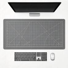 Cutting-Mat-White-On-Black Colorful Mouse Pad Office Gaming Laptop Deskmat Anime Mousepad Gamer Keyboard Mouse Mat Computer Accessories Computer Table Pads Waterproof Non-Slip Rubber Blotter Pad Antislip Base Gaming Esports User - View 25