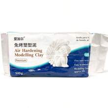 Professional Stone Plastic Clay, Pottery Clay, 250 Grams/500 Grams, Ultra-Light, No Baking Required, Naturally Air-Dries, Sculpting Clay, Pottery Clay, Essential Handmade Material For Beginners (This Product Is Calculated By Weight) Soft Polymer Clay - Set - View 10