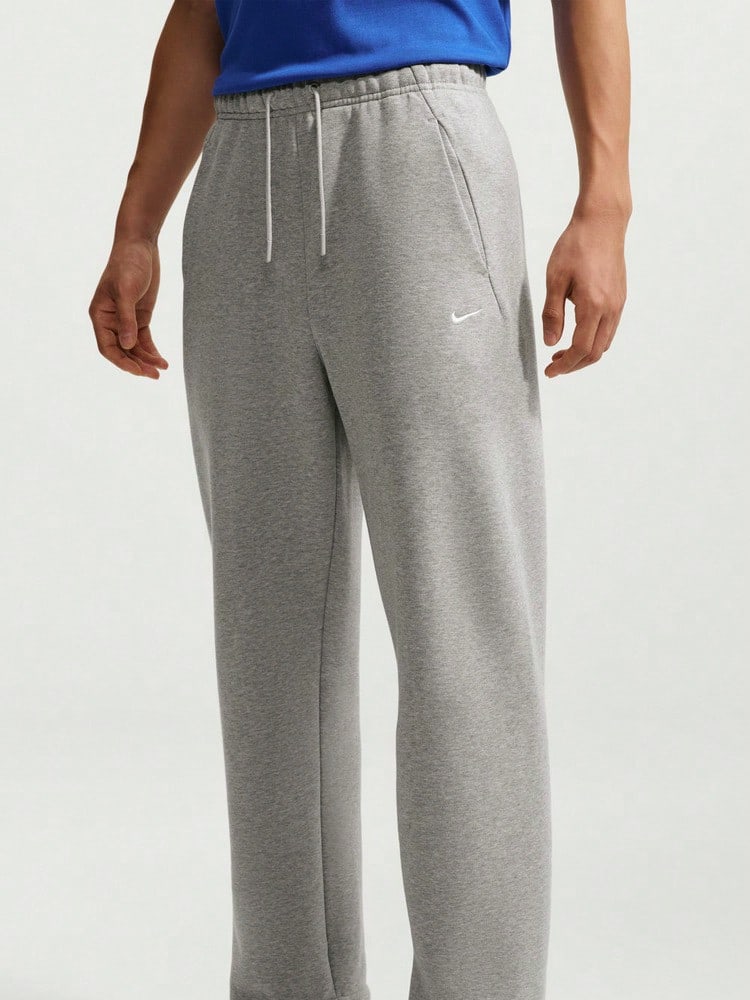 Nike Men's AS M NK SOLO BB BUNGEE PANT Knit Long Pants IX1935-063 - Grey - View 1