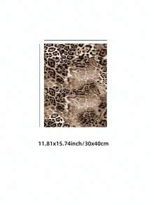 1pc Frameless Animal Print Wall Art Poster Dorm Bedroom Apartment Decor Back To School Funky Posters Dorm Essentials - Frameless - View 13