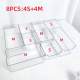 8-piece Set [4 Square Pieces + 4 Rectangular Pieces]