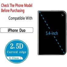 XINHONGYU 6片 6.9吋螢幕保護貼，相容於 Phone Duo/Phone 18 Pro Max/Phone 17, 16 Pro Max, 16 Pro, 16e, 16, 16 Plus, 15 Pro Max, 15, 15 Pro, 15 Plus, 14 Pro Max, 14, 14 Plus, 14 Pro, 13 Pro Max, 13, 13 Pro, 12 Pro Max, 12, 12 Pro, 11, 11 Pro Max, 11 Pro，隱私防窺，超清晰強化玻璃，9H 硬度 - 6件 - 查看 4