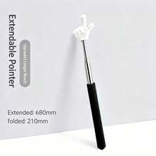 1pc 5pcs Telescopic Reading Pointer - Teacher's Teaching Tool, Baton, Whiteboard Pointer, Suitable For Piano Teaching And Home Reading - Multicolor - View 9
