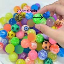 The Best-Selling Cat Bouncing Ball, Random Pattern Rubber Ball, Interactive Pet Toys For Cats And Cats Chasing, Indoor Cat Play And Exercise Bouncing Ball, Cute Pet Supplies - Random Color - View 8
