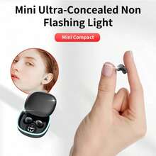 Invisible Wireless Earbuds, Ultra-Compact Mini Earphones With Deep Bass & Noise Isolation, Ideal For Sports, Sleep, Work & Classroom, 3 Colors Available, Perfect For Daily Use & Gift For Students & Fitness Enthusiasts - View 8