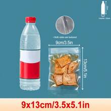 100/500pcs Transparent Embossed Texture Vacuum Sealer Bags, PE Nylon Breathable Food Storage Bags For Home And Commercial Use, Suitable For Meat, Seafood, Grains, Nuts, Dried Fruit, Medicine, Fresh Food Storage In Kitchen - Clear - View 26