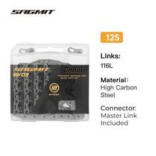 SAGMIT MTB/Road Bike Chain 8/9/10/11/12S High-Carbon Steel Quick-Release Buckle For SRAM And Mainstream Shifting Systems - Multicolor - View 12