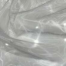 2pcs Ultra-Thin Transparent Glass-Like Organza - Ethereal And Lightweight Texture - Hazy And Airy Ambiance - White - View 11