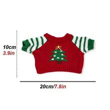 1PC Cute Christmas Guinea Pig Sweater For 30cm Length Small Pets, Red Snowflake & Xmas Tree Knit Clothes For Small Pets Soft Elastic Small Pet Winter Clothes Warm Pet Outfit For Hamster, Sugar Glider, Mini Rabbit Holiday Costume - Multicolor - View 9