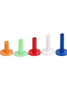 5PCS Golf Tee Ball Holder Rubber Tee Ball Stand Super Durable Multi-Color Choice Halloween - Multicolor - View 10