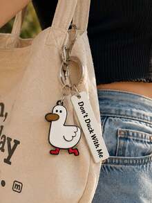 Simple Fashion Wild Niche Creative Animal Duck Pendant, The Best Gift For Girls To Send Girlfriends, Friends And Colleagues. - Multicolor - View 2