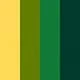 Multicolor (Green Leaves)