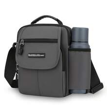 Fashionable Men's Business Commute Large Capacity Shoulder Bag - Multicolor - View 1