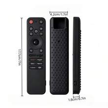 Ốp bảo vệ điều khiển L*G MR25GA, bao silicon cho remote tương thích với TV thông minh L*G OLED 2025 dòng C5 B5 G5 M5 - Màu đen - Xem 7