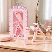 1 Set Penjepit Bulu Mata Warna Pink, Penjepitan Lokal Sudut Lebar, Tahan Lama Tanpa Melorot atau Menjepit, Cocok Untuk Pemula dalam Tata Rias, Murah, Hadiah Natal, Mudah Menjepit Bulu Mata yang Indah, Pilihan Hadiah Natal yang Sempurna - MultiWarna - View 11