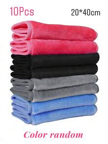 1/2/5/10/20pcs Ultra-Fine Microfiber Makeup Remover Towels, Reusable Soft Microfiber Face Cleansing Cloth With Hanging Rope, Gentle On Skin, Washable And Reusable, Random Color - Multicolor - View 22