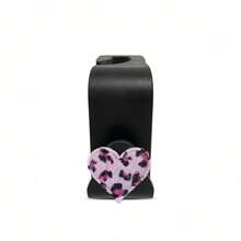 2pcs Leopard Print Heart Car Seat Back Hooks, Hidden Multifunctional Creative Small Hooks - A - View 6