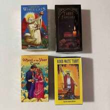 Kartu Ramalan Tarot Klasik untuk Pemula, Edisi Cetak Panas Bahasa Inggris, Ukuran 4,72 x 2,76 Inci, Dilengkapi Panduan Bahasa Inggris dan Spanyol, Tahan Air dan Tahan Kerut, Sempurna untuk Pemula - Dek Kartu Ringan dan Bergaya dengan Panduan Pengguna Terperinci - MultiWarna - View 3