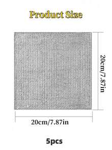 30pcs Thickened Double-Sided Metal Wire Dish Cloths, Dish Towels, Kitchen Cleaning Cloths, Dishwashing Tools - Multicolor - View 13