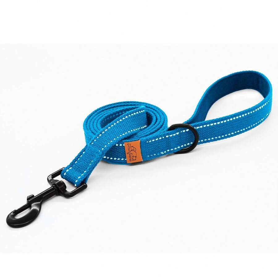 Lynxking 1PC Dog Leash,Durable Webbing Lead With Reflective Strips And D-Ring For Small Medium And Large Dogs