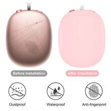 Silicone Protective Case Compatible With Airpods Max (Multi-Color Optional) Sweat-Proof Design Headphone Case - Multicolor - View 6