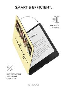GIIPPA 1件客製化照片Kindle電子閱讀器保護殼，具備自動喚醒/睡眠功能，輕巧便攜，完美貼合並保護您的閱讀設備，畢業禮物、情人節禮物、生日禮物、新年禮物、聖誕禮物，適用於Clara BW/Libra Colour/Clara Colour/Clara 2E、Paperwhite 10th/11th/12th、Kindle(Colorsoft)/10th/11th/12th機型 - 彩色 - 查看 3